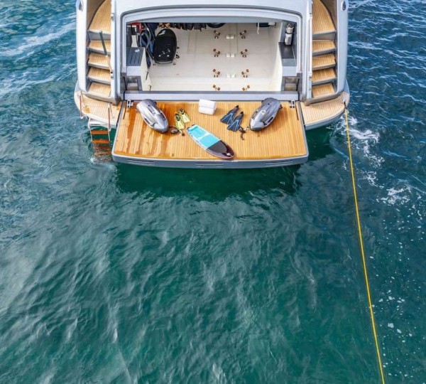Aft Deck With Water Toys