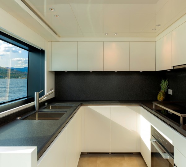 Well equipped galley