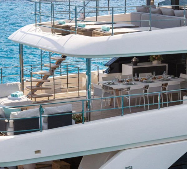 Aerial View Of Aft Deck