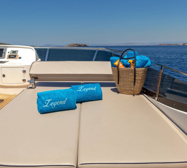 Sunbathing On Flybridge