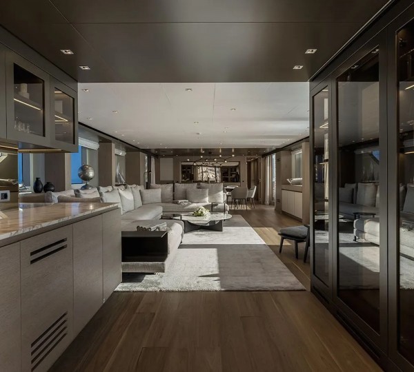 Main salon view forward