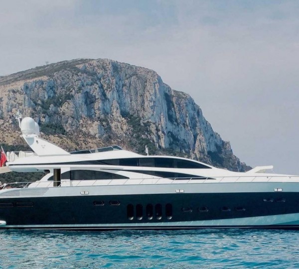 Profile Of The Yacht