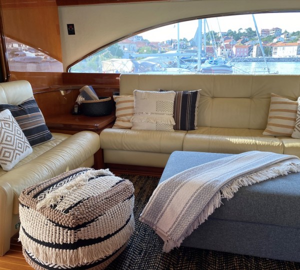 Main salon lounge area