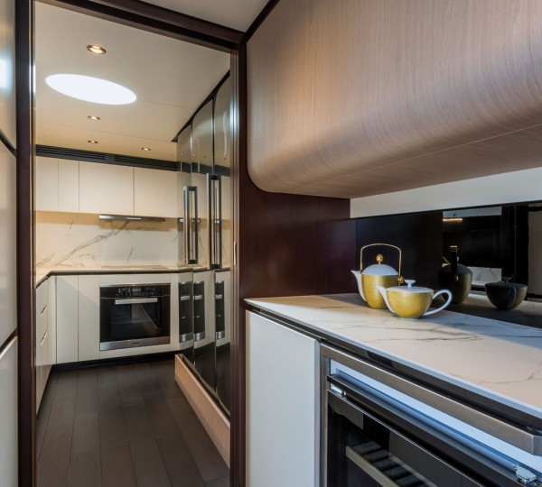 Well-equipped galley