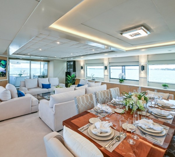 Interior Relaxation Area With Dining