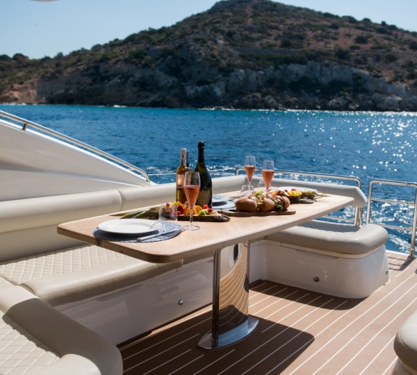 Exterior Dining Area With Sea Views