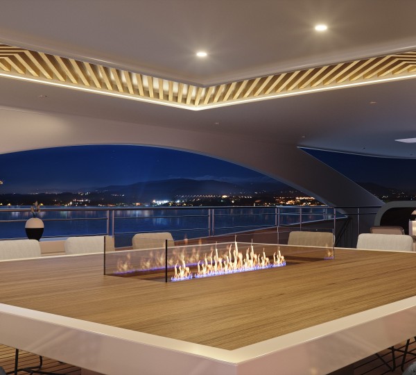 Alfresco Dining In The Evening