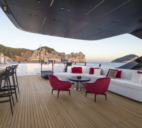 Exterior Relaxation Area With Gym