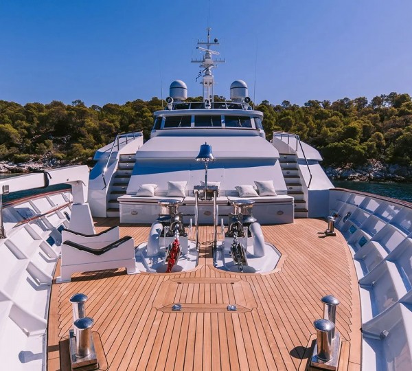 Bow Of The Yacht