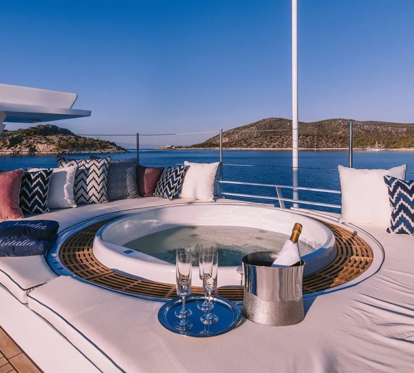 Jacuzzi On The Sun Deck