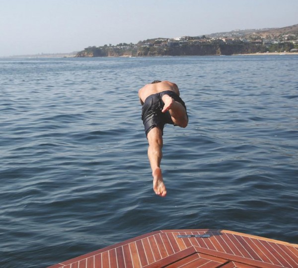 Jumping Into The Water