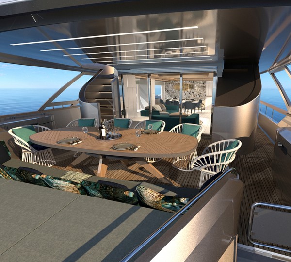 Alfresco Dining Aft Deck