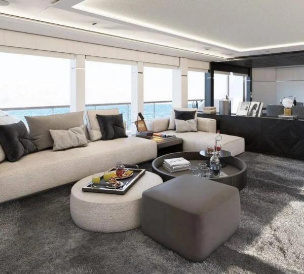 Interior Relaxation Area With Sea Views