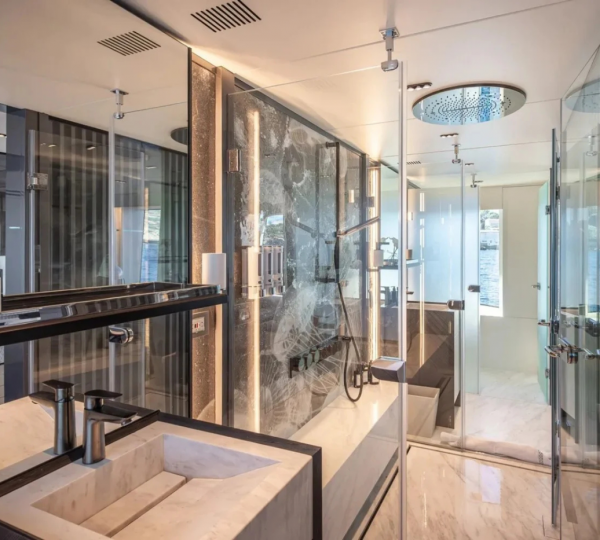 Washroom With Bath Area