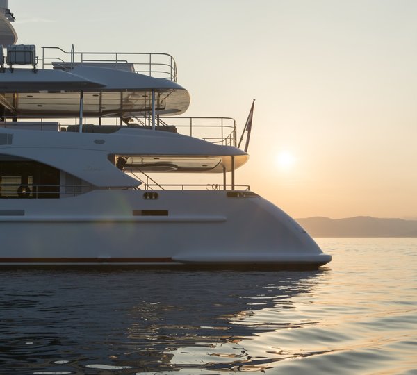 Close Up Of The Aft Decks