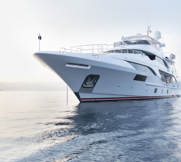 Superyacht At Anchor