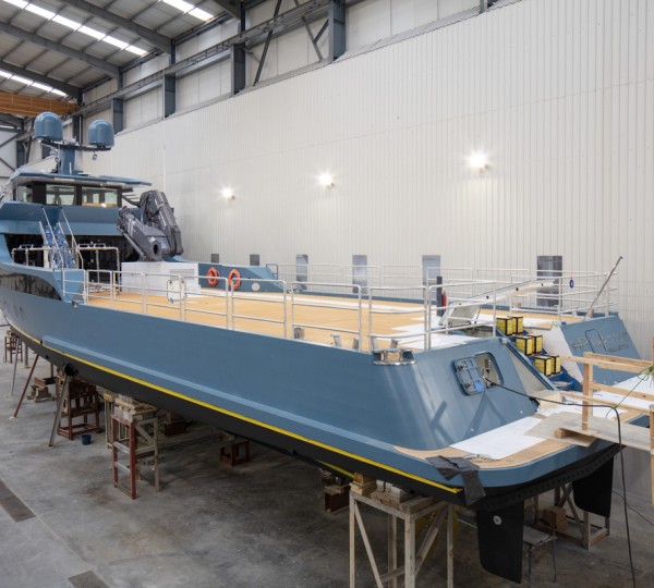 In The Shed At Alia Yachts