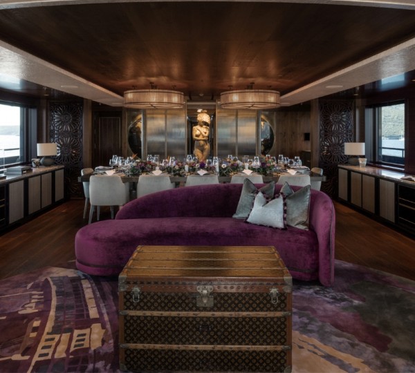 Salon With Dining Area