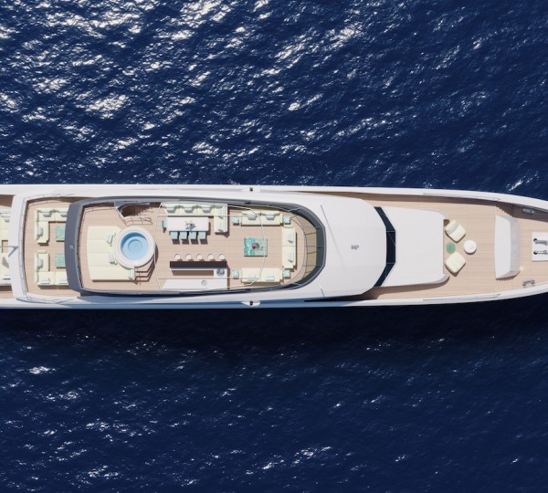 Aerial View Of The Yacht