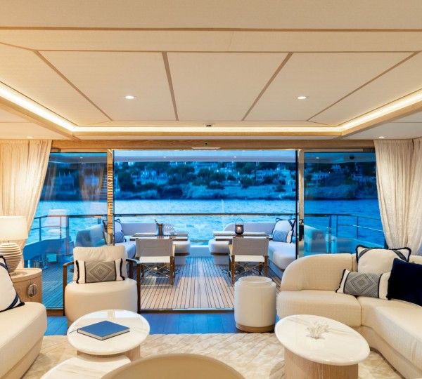 Main Salon Looking Aft