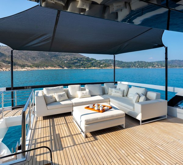 Seating Area On Flybridge