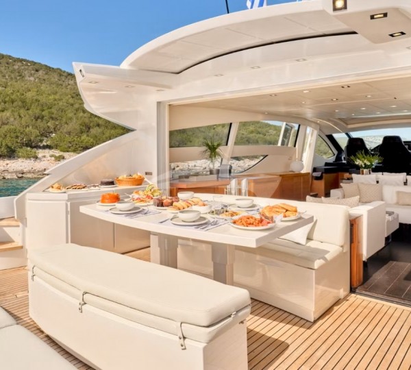 Exterior Dining Area With Sea Views
