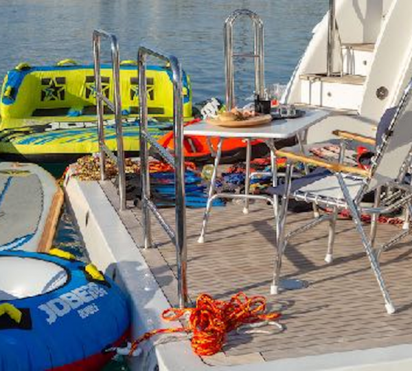 Swim Platform And Toys
