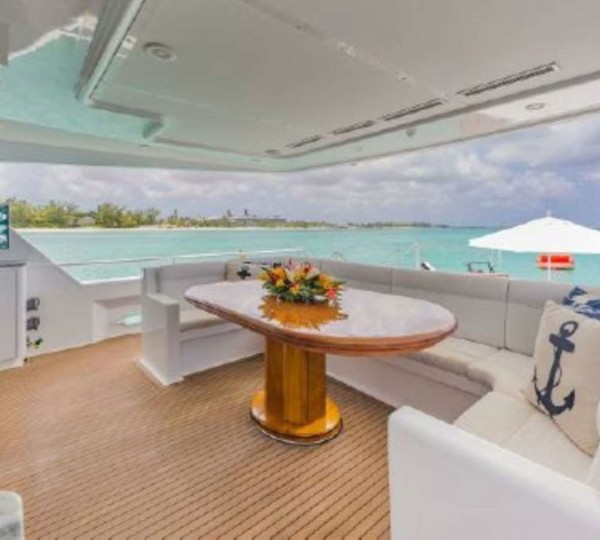 Aft Deck Seating Area