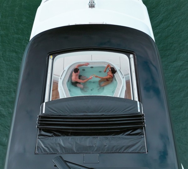 Enjoying The Jacuzzi