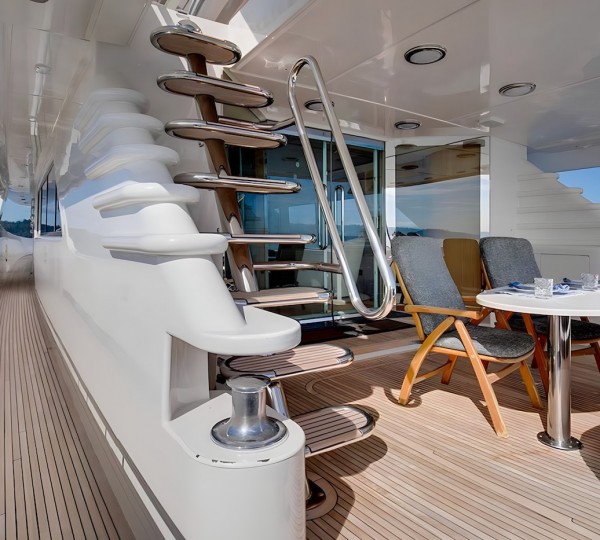 Aft Deck Seating Area