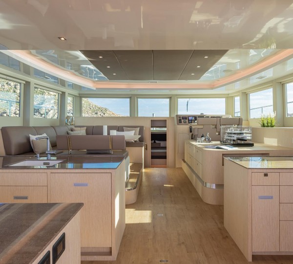 Main salon view forward