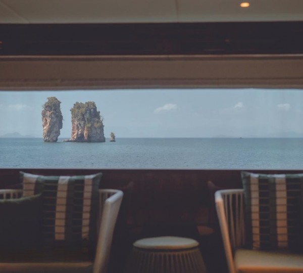 Interior Relaxation Area With Window Views