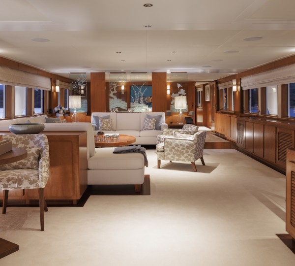 Main salon view forward