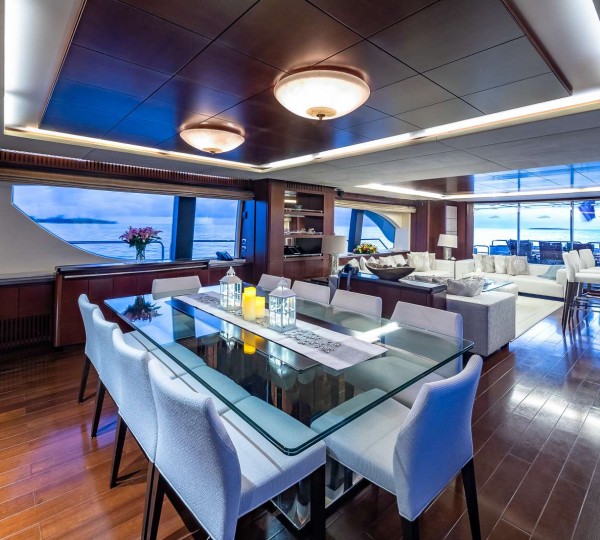 Dining Area In The Saloon
