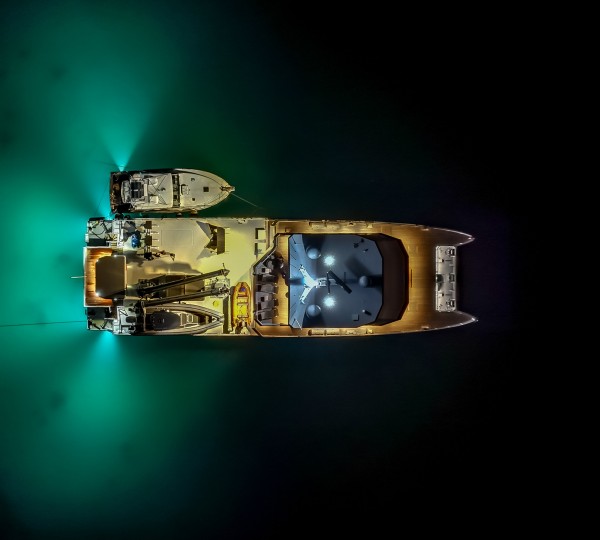 Aerial View By Night