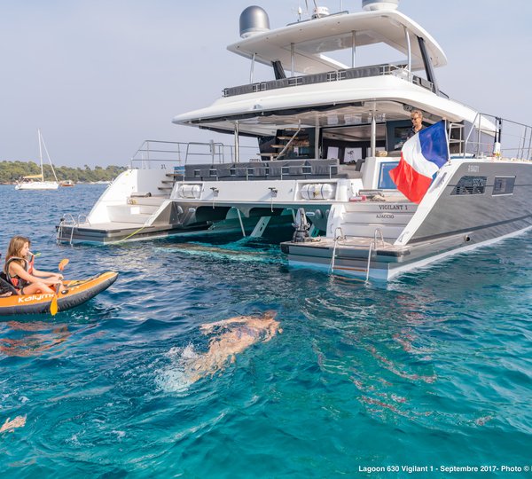 Lowering Swim Platform