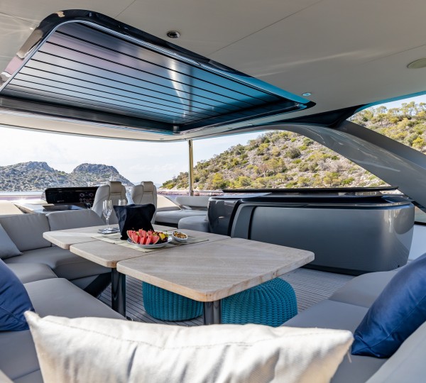 Seating And Dining On Sun Deck