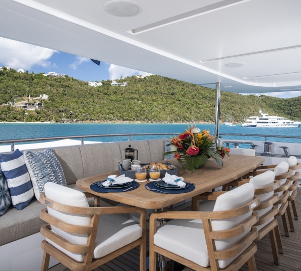 Aft Alfresco Dining Area