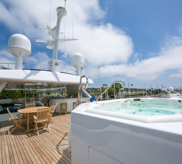 Jacuzzi On Sun Deck