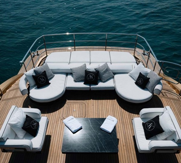 Main Deck Aft Seating - View From The Sun Deck