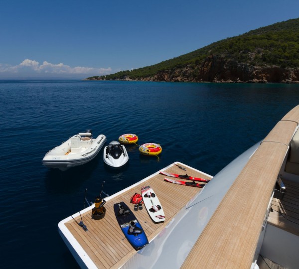 Swim Platform With Toys