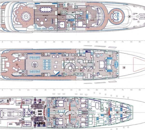 Layout Of The Yacht