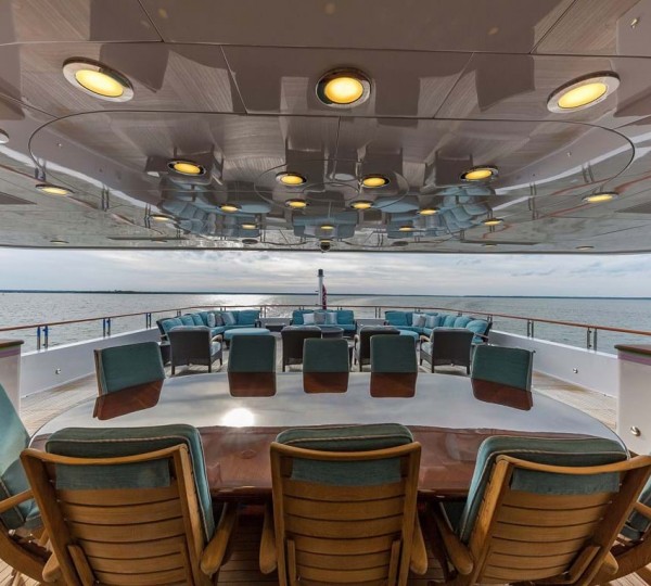 Aft Deck Dining Area