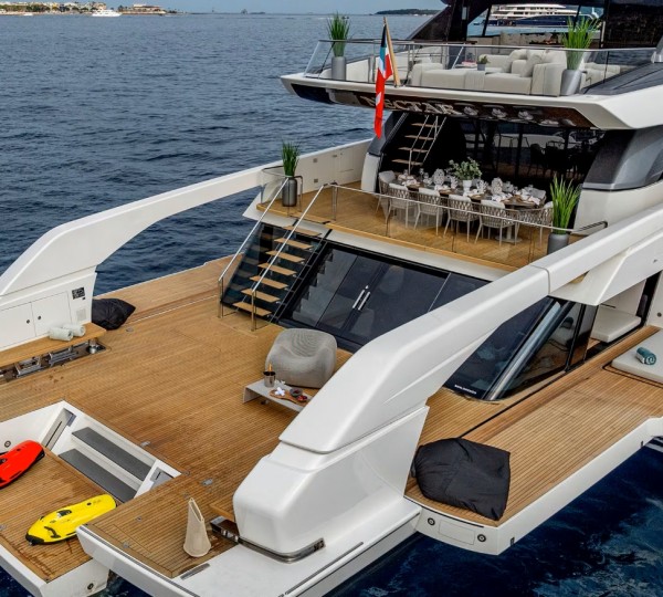 Aft Deck With Water Toys