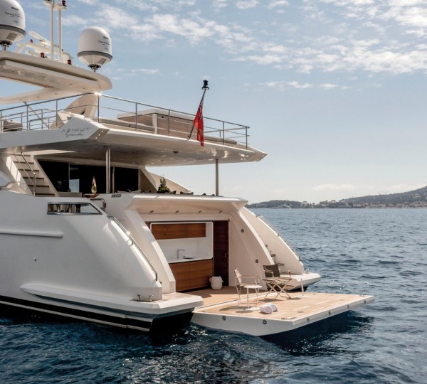 Aft Deck Relaxation Area