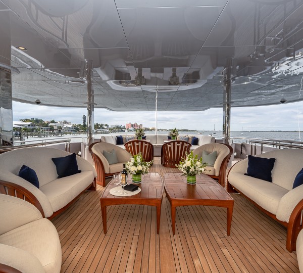 Aft Deck Lounging Area