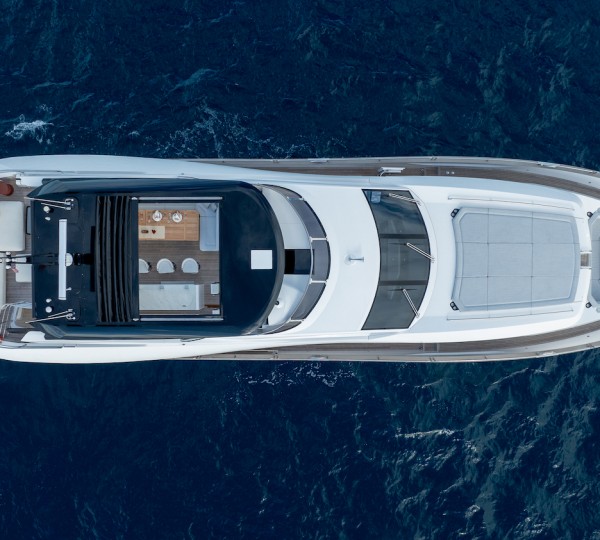 Aerial View Of The Yacht