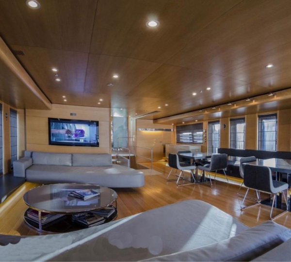 Interior Relaxation Area With Entertainment