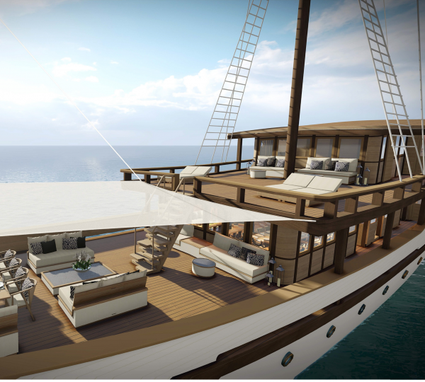 Sundeck Relaxation Area With Sea Views