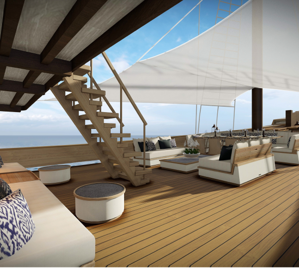 Opendeck Relaxation Area With Sea Views